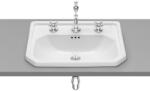Roca Carmen mosdótál 60x45 cm négyszögletes süllyesztett fehér A3270A5003 (A3270A5003)