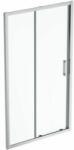 Ideal Standard Connect 2 zuhanyajtók 115 cm tolható ezüst matt/átlátszó üveg K9276EO