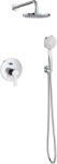 Roca L-20 zuhany készlet beépített trópusi zuhany opcióval króm A5D1809C00 (A5D1809C00)