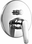 Omnires Art Deco kád és zuhany csaptelep süllyesztett króm AD5135CR