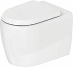 Duravit Qatego wc csésze álló dilettációs szivacs nélkül fehér fényes 2020090000