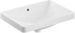 Geberit Variform mosdótál 55x40 cm négyszögletes süllyesztett fehér fényes 500.737. 00.2 (500737002)
