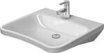 Duravit DuraStyle mosdótál 65x57 cm négyszögletes klasszikus mozgássérülteknek fehér fényes 2330650070 (2330650070)