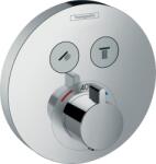Hansgrohe ShowerSelect kád és zuhany csaptelep süllyesztett z termosztáttal króm 15743000
