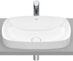Roca Inspira mosdótál 55x37 cm négyszögletes süllyesztett fehér fényes A327504S00 (A327504S00)