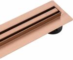 BALNEO Slim & Low ProLine Copper lineáris lefolyó 70 cm A0401090201-2