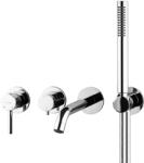 Oltens Molle kád és zuhany csaptelep süllyesztett króm 34105100 (34105100)