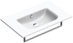 CATALANO Sfera mosdótál 80x50 cm négyszögletes klasszikus fehér fényes 0720810001 (0720810001)