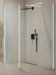 NEW TRENDY New Modus White zuhanykabin fal walk-in 90 cm fehér matt/átlátszó üveg EXK-2278 (EXK2278)