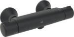 Oras Nova zuhanycsaptelep fal z termosztáttal fekete 7460-33 (746033)