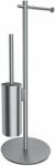 Omnires Modern Project wc kefe tartó wc-kefével nikkel MP60810NI (MP60810NI)