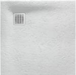 Roca Terran négyzet alakú zuhanytálca 80x80 cm gyöngyfehér AP10332032001630