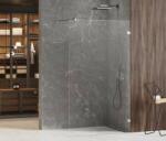 NEW TRENDY Avexa zuhanykabin fal walk-in 100 cm króm fényes/átlátszó üveg EXK-1801