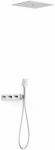 TRES B-System zuhany készlet beépített termosztáttal trópusi zuhany opcióval króm 30725306 (30725306)