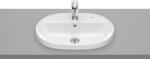 Roca Gap Round mosdótál 55x40 cm ovális süllyesztett fehér A3270Y6S00 (A3270Y6S00)