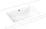 KALDEWEI Cayono mosdótál 59.6x42.6 cm négyszögletes alulról beépíthető fehér 913706000001 (913706000001)