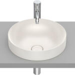 Roca Inspira mosdótál 37x37 cm kerek süllyesztett barna/bézs matt A32752R650 (A32752R650)