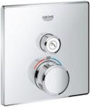 GROHE Grohtherm SmartControl zuhanycsaptelep süllyesztett z termosztáttal StarLight Chrome 29123000