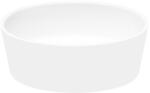 Besco Uniqa mosdótál 46x32 cm ovális mosdótálak fehér fényes #UMD-U-NB (#UMDUNB)