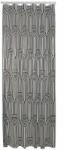 Sealskin Brave zuhanyfüggöny 200x180 cm fehér-fekete 800148 (800148)