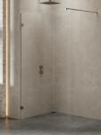 NEW TRENDY Avexa Gunmetal Brushed zuhanykabin fal walk-in 60 cm fegyverszürke szín csiszolt/átlátszó üveg EXK-7099 (EXK7099)