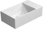 SAPHO Kube X mosdótál 40x23 cm négyszögletes klasszikus fehér 9484011