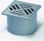 KESSEL Standard zuhany lefolyó 10 cm acél 27165 (27165)