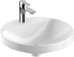 Geberit Variform mosdótál 48x48 cm kerek süllyesztett fehér fényes 500.706. 00.2 (500706002)