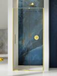 NEW TRENDY Smart Light Gold zuhanyajtók 180 cm tolható arany fényes/átlátszó üveg EXK-4221 (EXK4221)