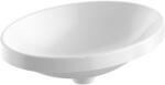 Geberit Variform mosdótál 55x40 cm ovális süllyesztett fehér fényes 500.718. 00.2 (500718002)