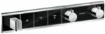 Hansgrohe RainSelect kád és zuhany csaptelep süllyesztett z termosztáttal króm-fekete 15356600 (15356600)