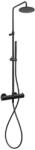 PAFFONI Jo zuhany készlet fal termosztáttal trópusi zuhany opcióval fekete ZCOL638KLIQNO (ZCOL638KLIQNO)