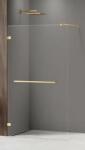 NEW TRENDY Avexa Gold Shine zuhanykabin fal walk-in 80 cm arany fényes/átlátszó üveg EXK-7079 (EXK7079)