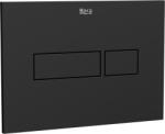 Roca Duplo Nova öblítő gomb WC-hez fekete A890220206 (A890220206)