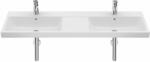Roca Gap mosdótál 140x46 cm négyszögletes klasszikus-dupla fehér A3270MUS00 (A3270MUS00)