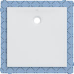 Geberit Olona négyzet alakú zuhanytálca 120x120 cm fehér 550.903. 00.1 (550903001)