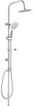 Laveo Fino zuhany készlet fal trópusi zuhany opcióval króm PL220OX (PL220OX)