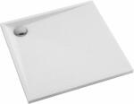 Omnires Stone négyzet alakú zuhanytálca 80x80 cm fehér STONE80/KBM (STONE80KBM)
