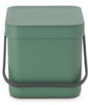 Brabantia Sort & Go szemeteskosár 6 l zöld 129841 (129841)