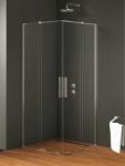 NEW TRENDY Smart zuhanykabin 110x100 cm négyszögletes króm fényes/átlátszó üveg EXK-4065
