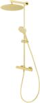FDesign Anima zuhany készlet fal termosztáttal arany FD5-ANA-7U-55 (FD5ANA7U55)