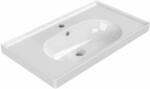 SAPHO Brand mosdótál 79.9x44.8 cm négyszögletes klasszikus-beépíthető fehér TU0422 (TU0422)