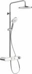 Duravit Shower Systems zuhany készlet fal termosztáttal króm-fehér TH4380008005 (TH4380008005)