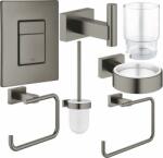 Grohe Készlet WC kefe Grohe Essentials 40513AL1, öblítő gomb Grohe Skate 38732AL0, 40510AL1, 40507AL1, 40508AL1, 40511AL1, 40372001