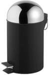 BISK Grenada szemeteskosár 3 l króm-fekete 06626 (06626)