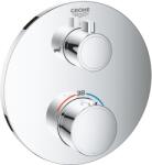 GROHE Grohtherm kád és zuhany csaptelep süllyesztett igen StarLight Chrome 24077000