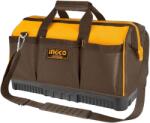 INGCO Geanta scule, cu manere si curea transport, 17 buzunare, 60 x 23 x 35cm (HTBG09) Cleste