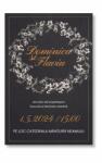 Personal Invitație de nuntă - Negru Elegant Selectați cantitatea: 1 buc - 10 buc