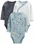 Carter´s CARTER'S Body hosszú ujjú Blue fiú LBB 3db PRE, méret 46