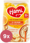 Hami 9x HAMI Tejporridge 7 gabonafélével, almával, banánnal és narancsal 210 g